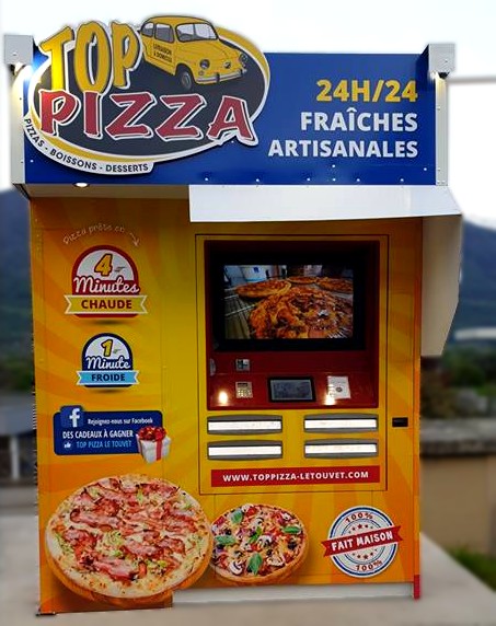 Top pizza Distributeur Le Touvet - Isère (38)